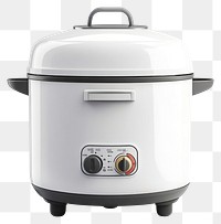 PNG Rice cooker appliance device white.