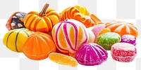 PNG Halloween candies sweets candy halloween.