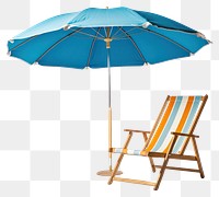 PNG Umbrella chair furniture beach. 