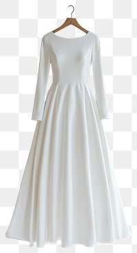 PNG Bridal gown full body wedding dress fashion.