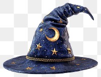 PNG Hat magical wizard stars.