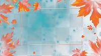 PNG Background with winter glass ice cold and wide rectangular frame leaves leaf illustration.