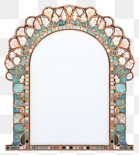 PNG Arch art nouveau architecture mosaic white background.