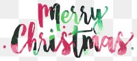 PNG Text illustration typography christmas.