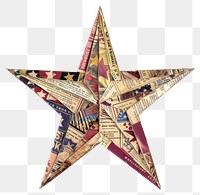 PNG Star shape collage cutouts weaponry symbol dagger.