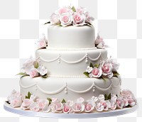 PNG Wedding cake dessert icing cream. 