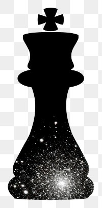 PNG Black chess icon white background creativity chessboard.