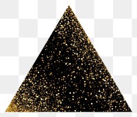 PNG Black triangle icon shape white background pyramid.