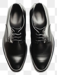 PNG Wedding Black leather shoes footwear black black leather shoes.