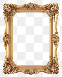 PNG Classic vertical gold frame photo photography decorative.