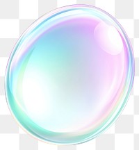 PNG Soap bubble oval shape pastel colors light.