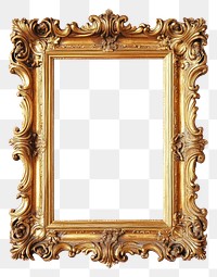 PNG Mirror with golden frame antique style photography.