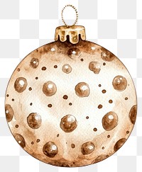 PNG Christmas Ornament illustration watercolor christmas.