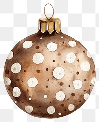 PNG Christmas Ornament illustration watercolor christmas.