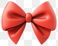 PNG Red chubby Christmas bow illustration accessories decorative.