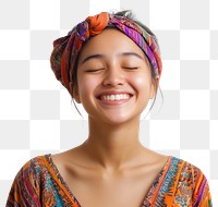 PNG Young woman with a lively clothing portrait cheerful.