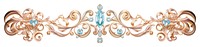 PNG Jewelry white background accessories copy space.