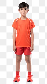 PNG Standing t-shirt shorts sports. 