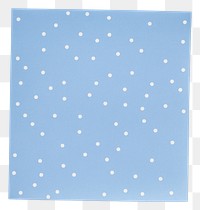 PNG Polkadot blue post it mockup pattern simple white.