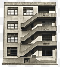 PNG Vintage building architecture housing urban.