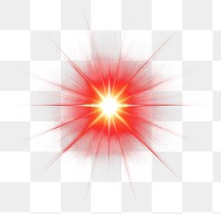 PNG An isolated red blink sun ray light effect background outdoors nature.