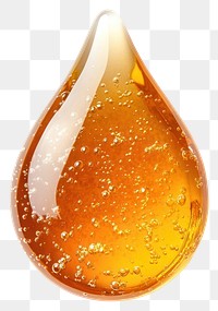 PNG A honey serum gel toner drop transparent droplet bubbles.