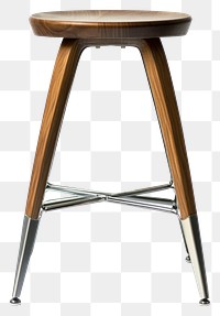 PNG Minimal modern stool furniture metal legs.