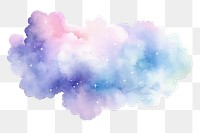 PNG Cloud Watercolor watercolor colors illustration.