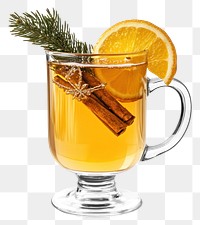 PNG Real hot toddy beverage glass drink.