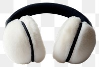 PNG White earmuffs for kids background white background electronics.