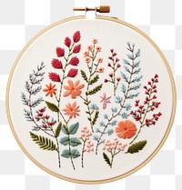 PNG Embroidery pattern circle cross-stitch. 