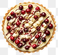 PNG A Christmas white chocolate cranberry tart cranberries photography dessert.