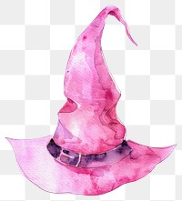 PNG Hat illustration watercolor halloween.