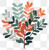 PNG Plant painting pattern leaf.