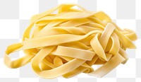 PNG Uncooked nest of tagliatelle pasta food  