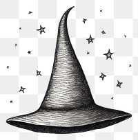 PNG Drawing sketch line hat.