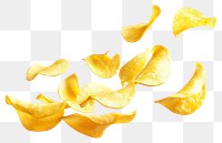 PNG Potato chips background yellow snack.