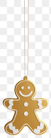 PNG Gingerbread Man gingerbread christmas hanging.