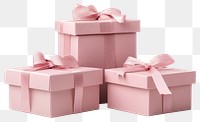 PNG Pink gift boxs boxes pink gift boxes letterbox.