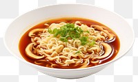 PNG Noodle soup ramen food. 