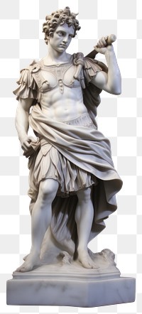 PNG Statue of David by Michelangelo statue sculpture art.