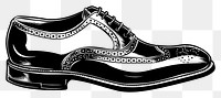 PNG Oxford shoe footwear black elegance.