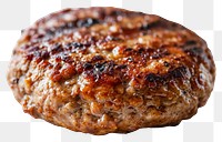 PNG  Grilled hamburger meat food pork freshness. 