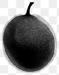 PNG Black Mamey Sapote gradient transitioning smoothly minimalist abstract design.