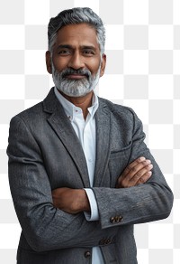 PNG A middle-aged indian man portrait professional background.