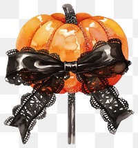 PNG Lollipop illustration watercolor halloween.