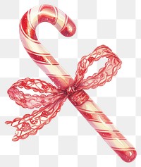 PNG Candy cane illustration christmas sweets.