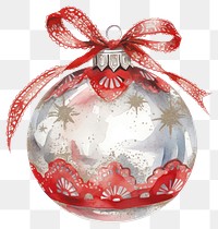 PNG Christmas Globe christmas illustration watercolor.