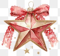 PNG Star illustration watercolor christmas.