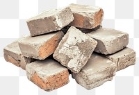 PNG Pile of cement brick bricks construction industrial.